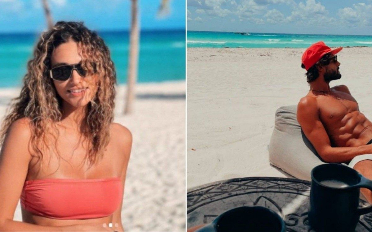 D&eacute;bora Nascimento e Marlon Teixeira