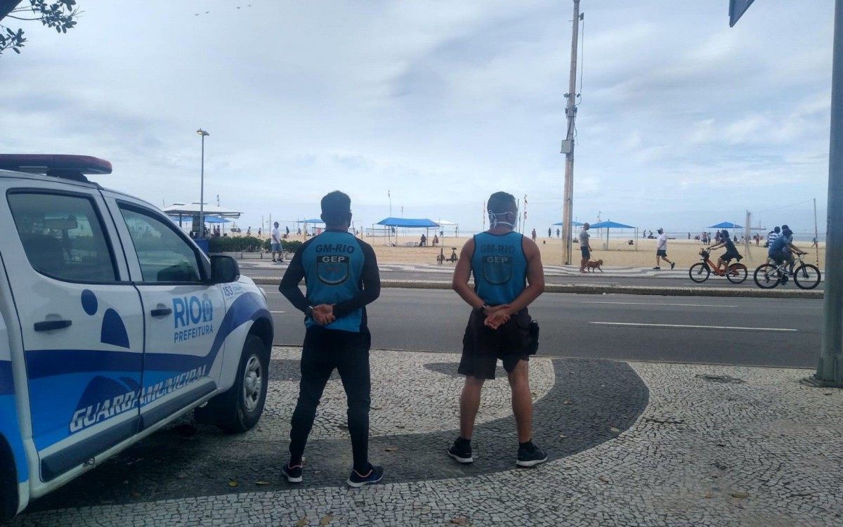 GM atua na orla da cidade 