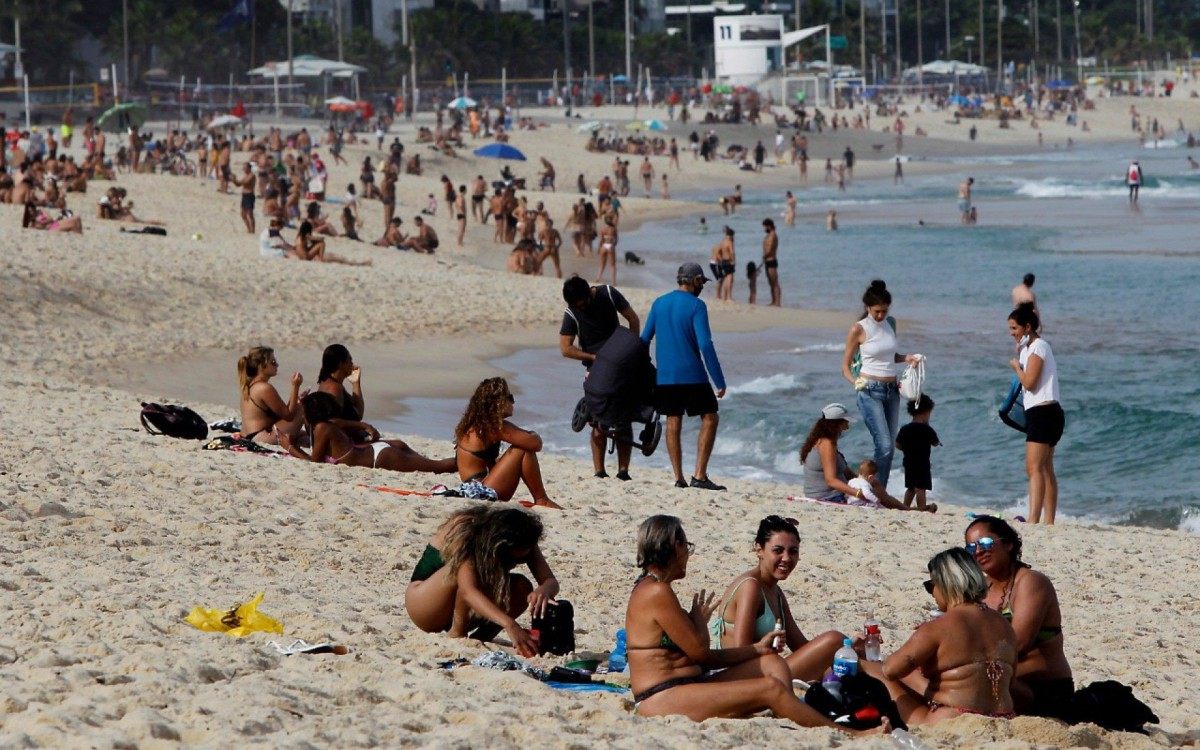 Decreto proíbe permanência nas praias aos fins de semana e feriados - Luciano Belford/Agência O DIA