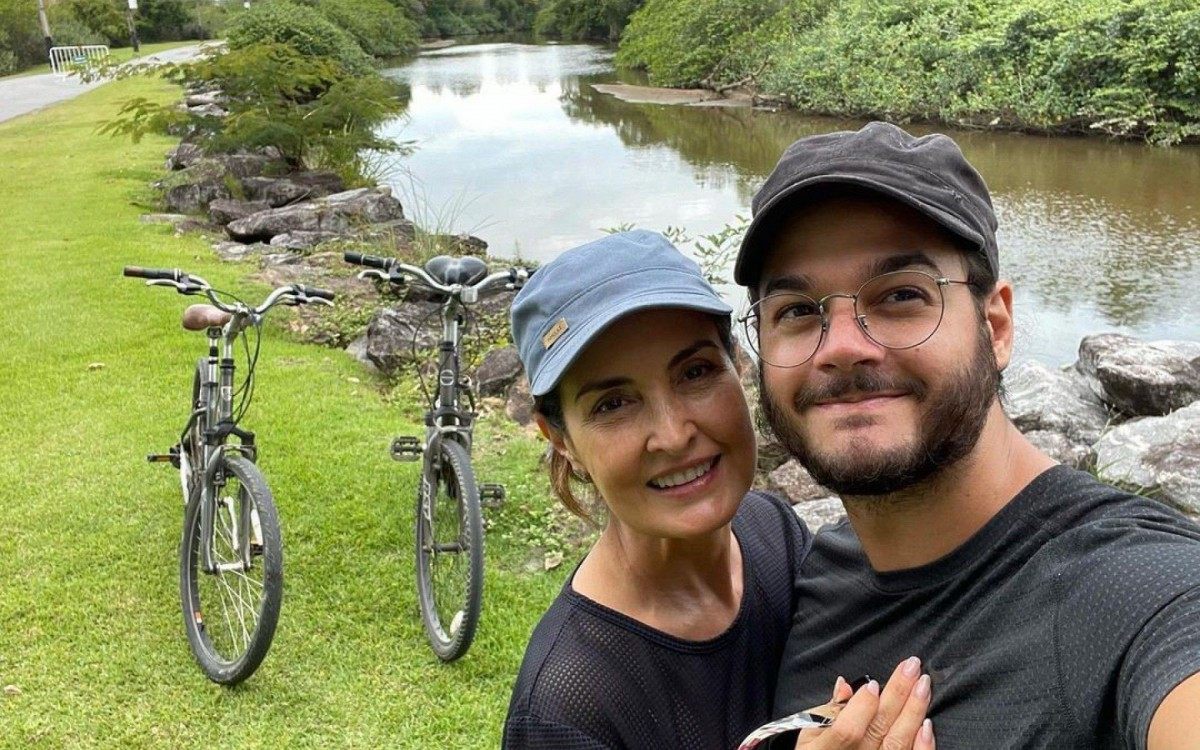 F&aacute;tima Bernardes e T&uacute;lio Gad&ecirc;lha