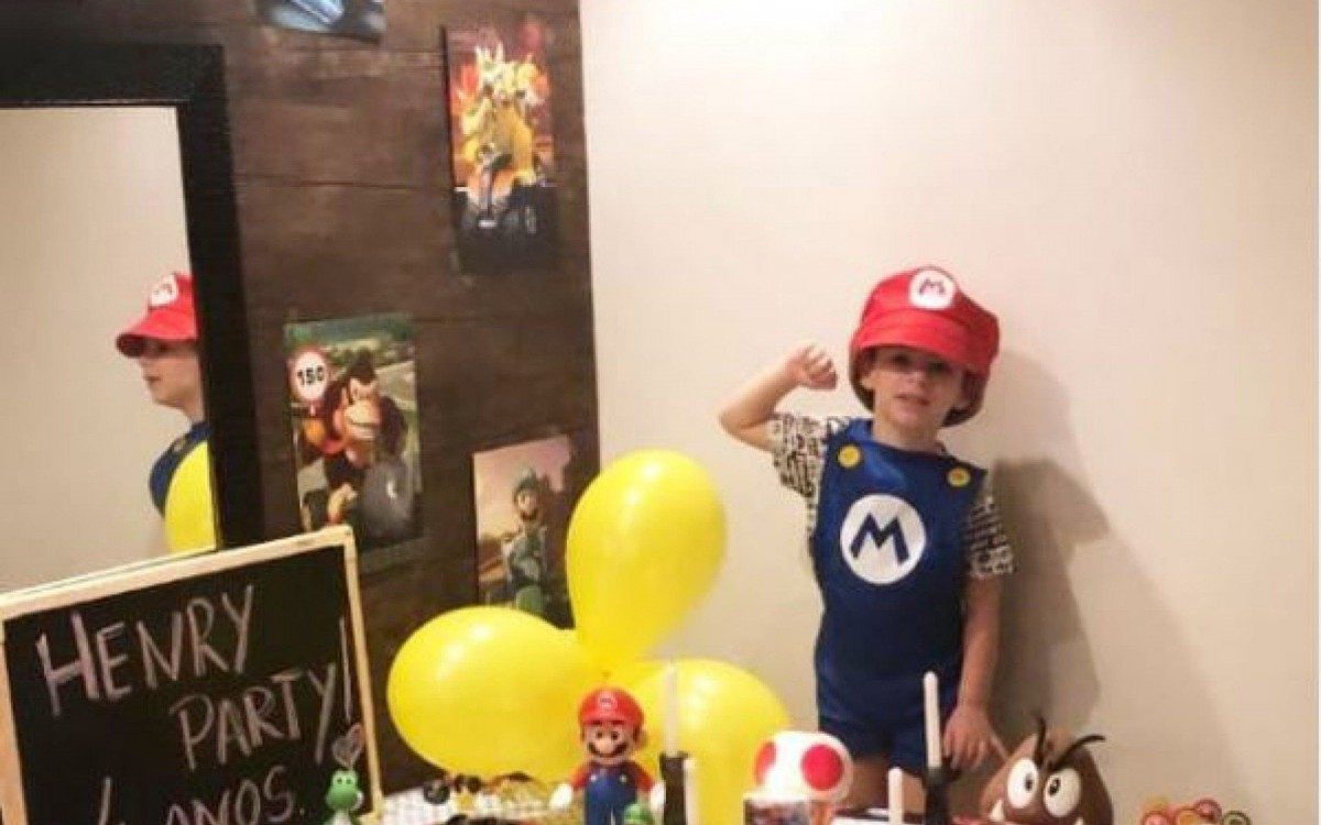 Pai do menino divulgou uma mensagem de carinho ao filho