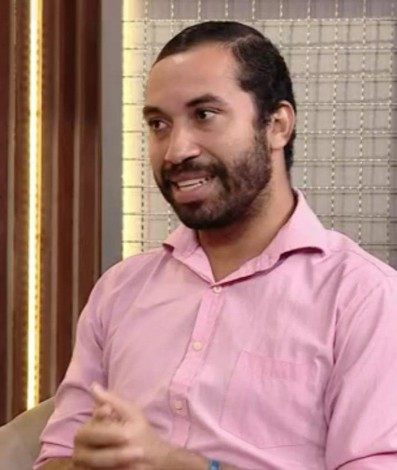 Gilberto no 'Bate-Papo BBB' com Ana Clara - Reprodução/Globo