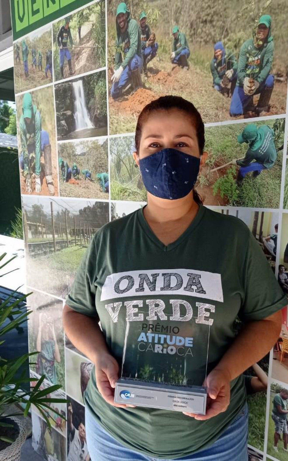 Onda Verde recebeu o Pr&ecirc;mio Atitude Carioca 2021.