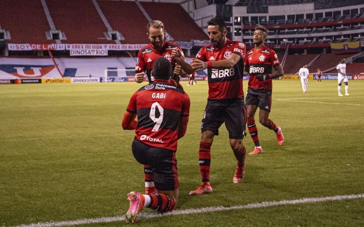 Flamengo e LDU - Alexandre Vidal / Flamengo