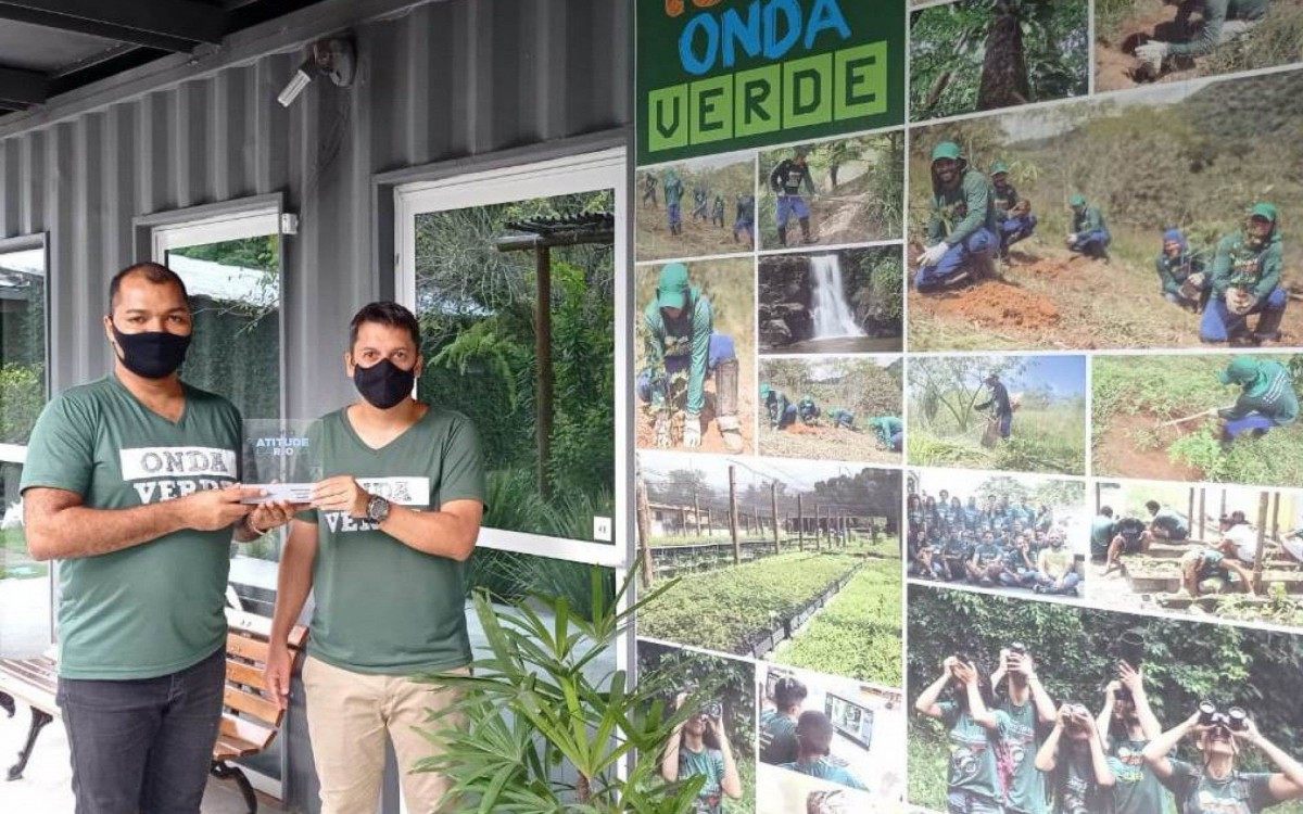 Onda Verde recebeu o Pr&ecirc;mio Atitude Carioca 2021.