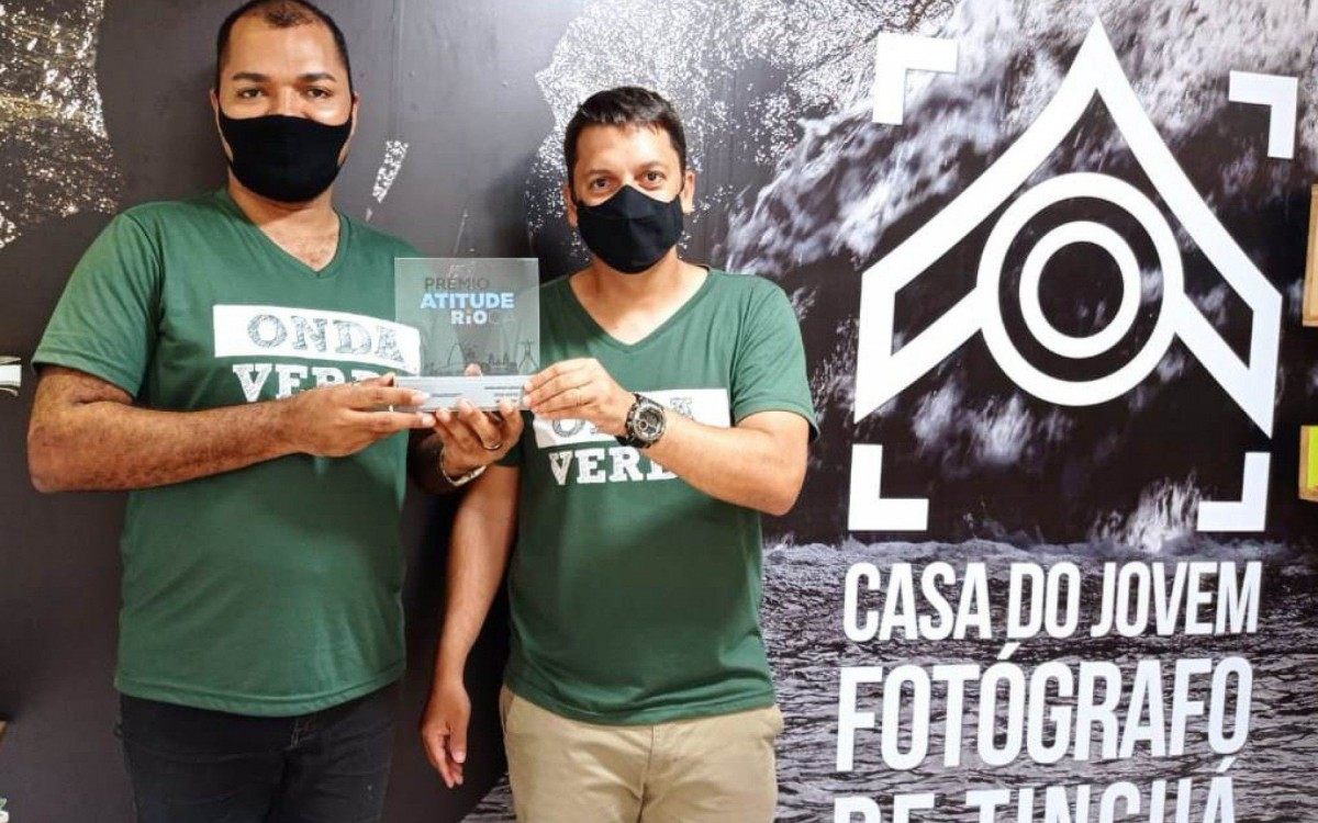 Onda Verde recebeu o Pr&ecirc;mio Atitude Carioca 2021.