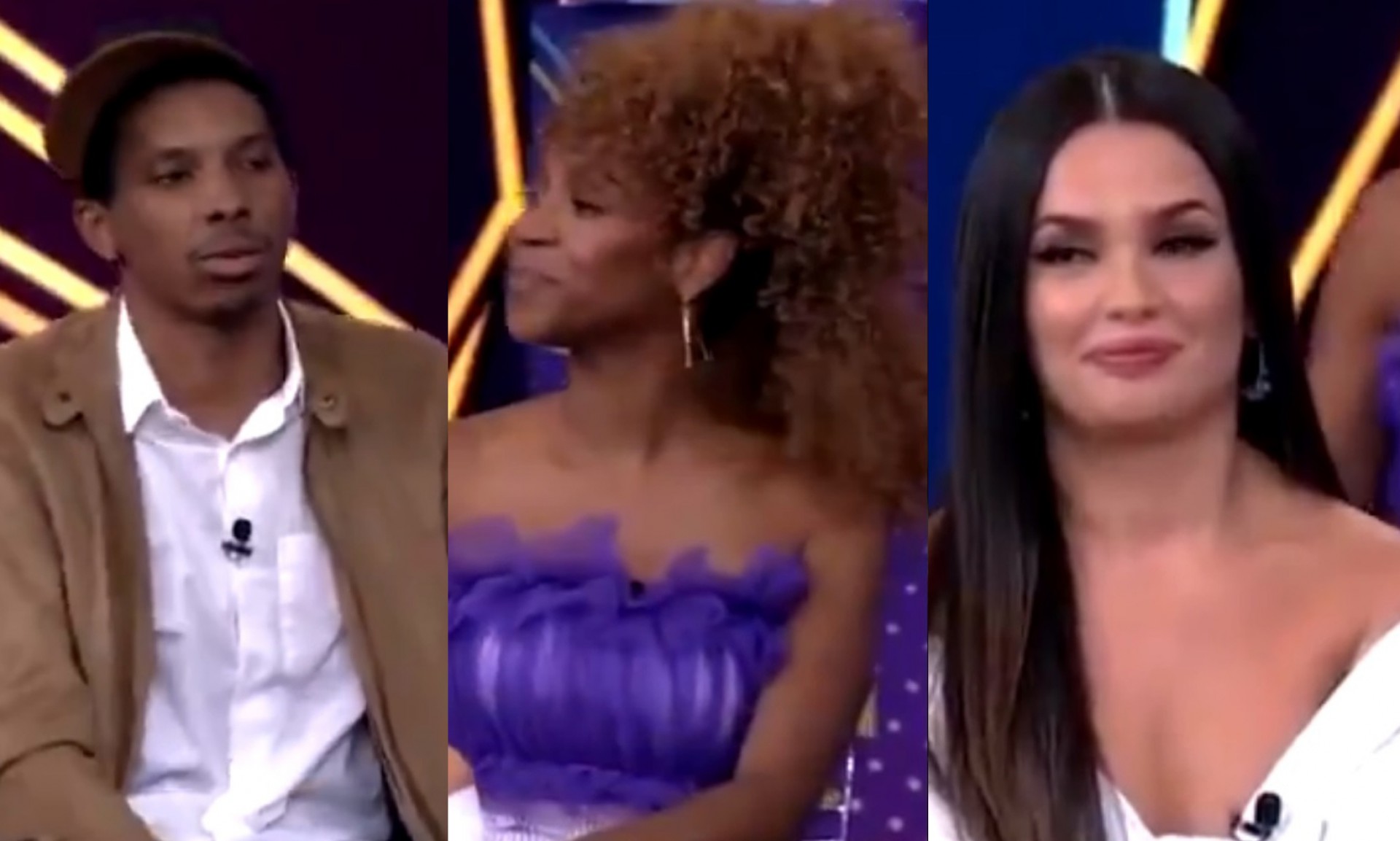 Lucas, Karol Conká e Juliette - Reprodução/ Multishow