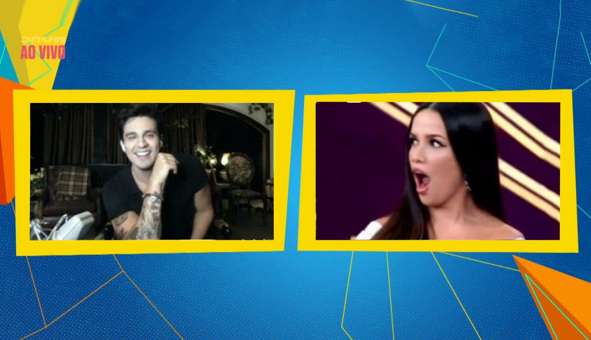 Luan Santana surpreende Juliette Freire - Reprodução/ Multishow