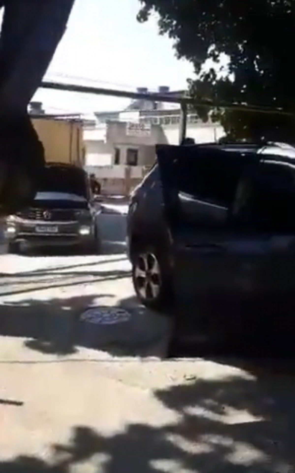 Imagem dos carros roubados pelos criminosos.