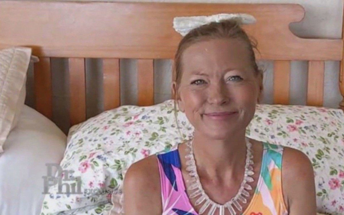 Lia Amy Carlson, de 45 anos, alegava ser uma criatura de 19 bilh&otilde;es de anos e que j&aacute; fora filha de Donald Trump em outras vidas