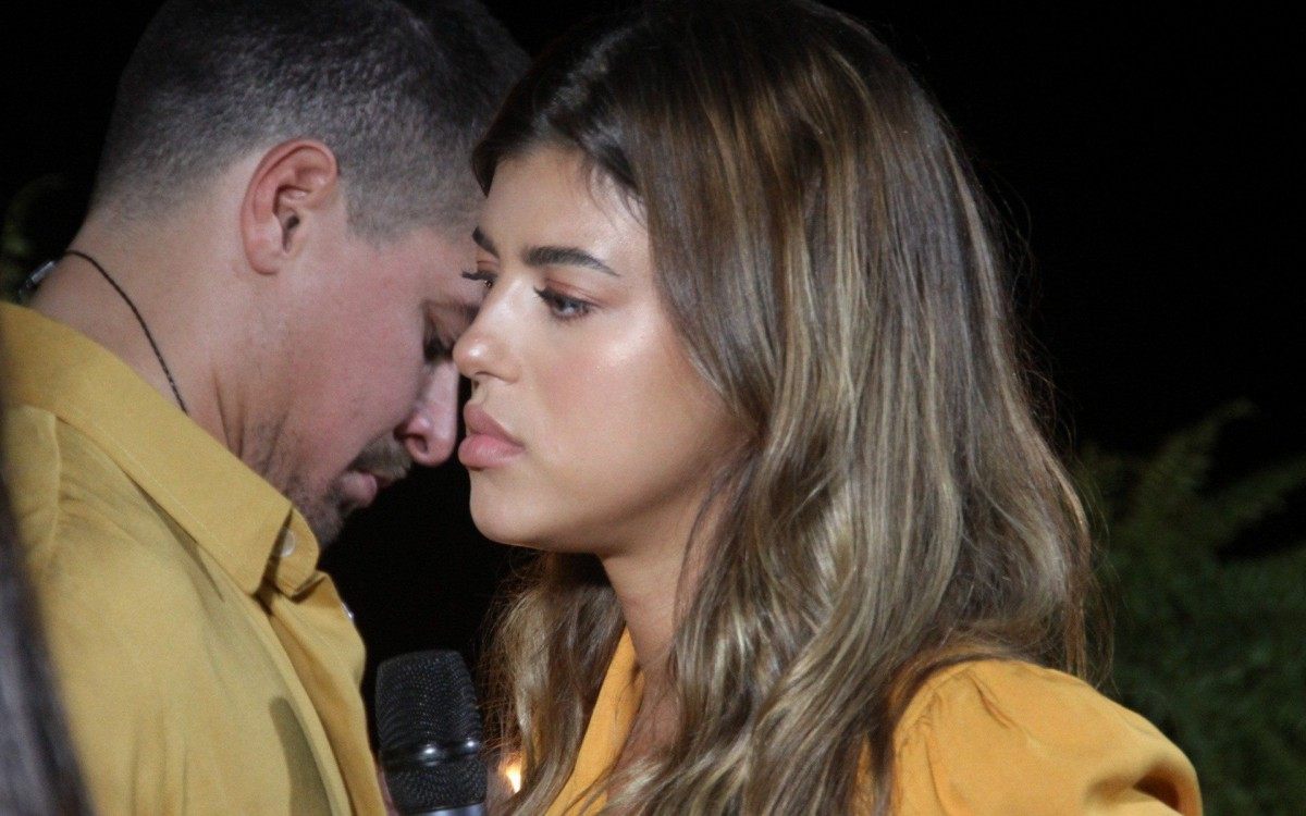 Thiago Martins grava DVD no Mirante do Arvr&atilde;o, no Morro do Vidigal, Zona Sul do Rio