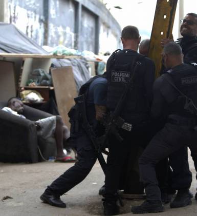 Operação da Polícia Civil no Jacarezinho, em 6 de maio - Reginaldo Pimenta / Agencia O Dia