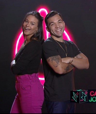 Carolina Santos e Jonathan - Divulgação