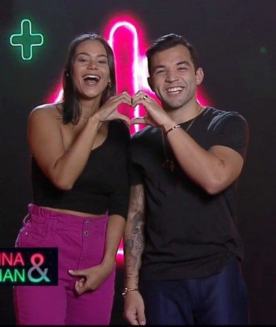 Carolina Santos e Jonathan - Divulgação