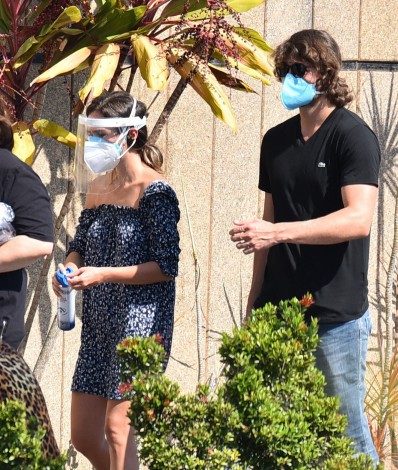 Tat&aacute; Werneck e Rafa Vitti no vel&oacute;rio de Paulo Gustavo - Ag. News