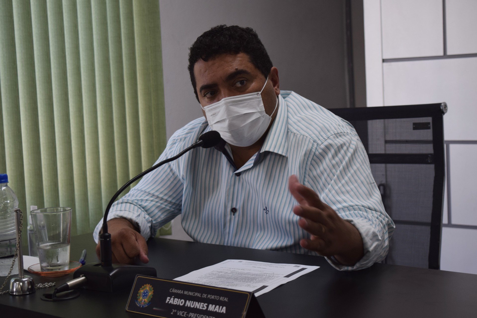 Vereador&nbsp;solicita implanta&ccedil;&atilde;o de Corpo de Bombeiros em Porto Real