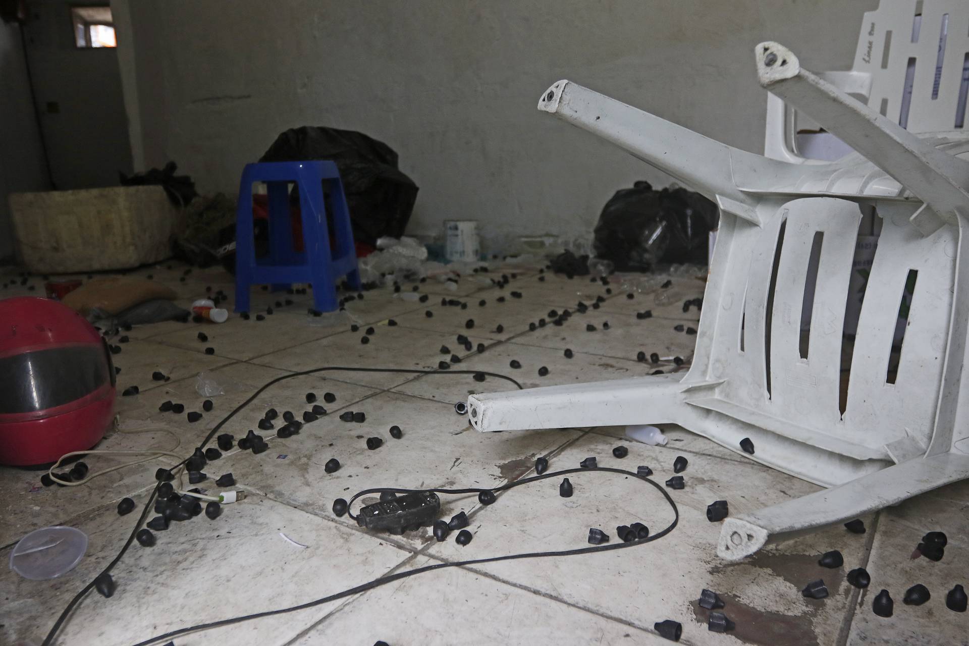 Ponto de venda de drogas e endola&ccedil;&atilde;o encontrado por policiais no Jacarezinho durante a opera&ccedil;&atilde;o - Arquivo/Reginaldo Pimenta/Ag&ecirc;ncia O Dia