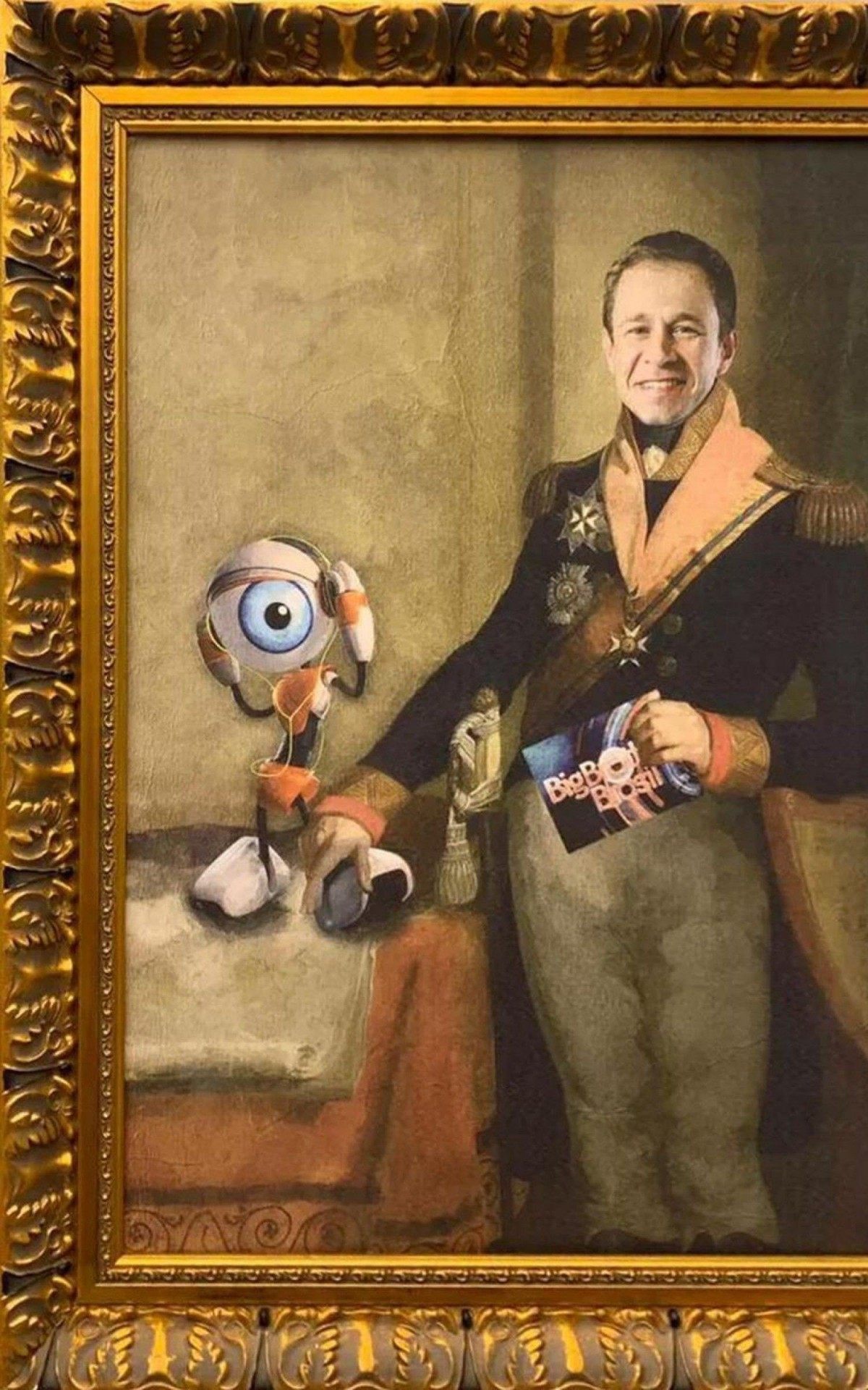 Tiago Leifert como l&iacute;der do 'BBB'