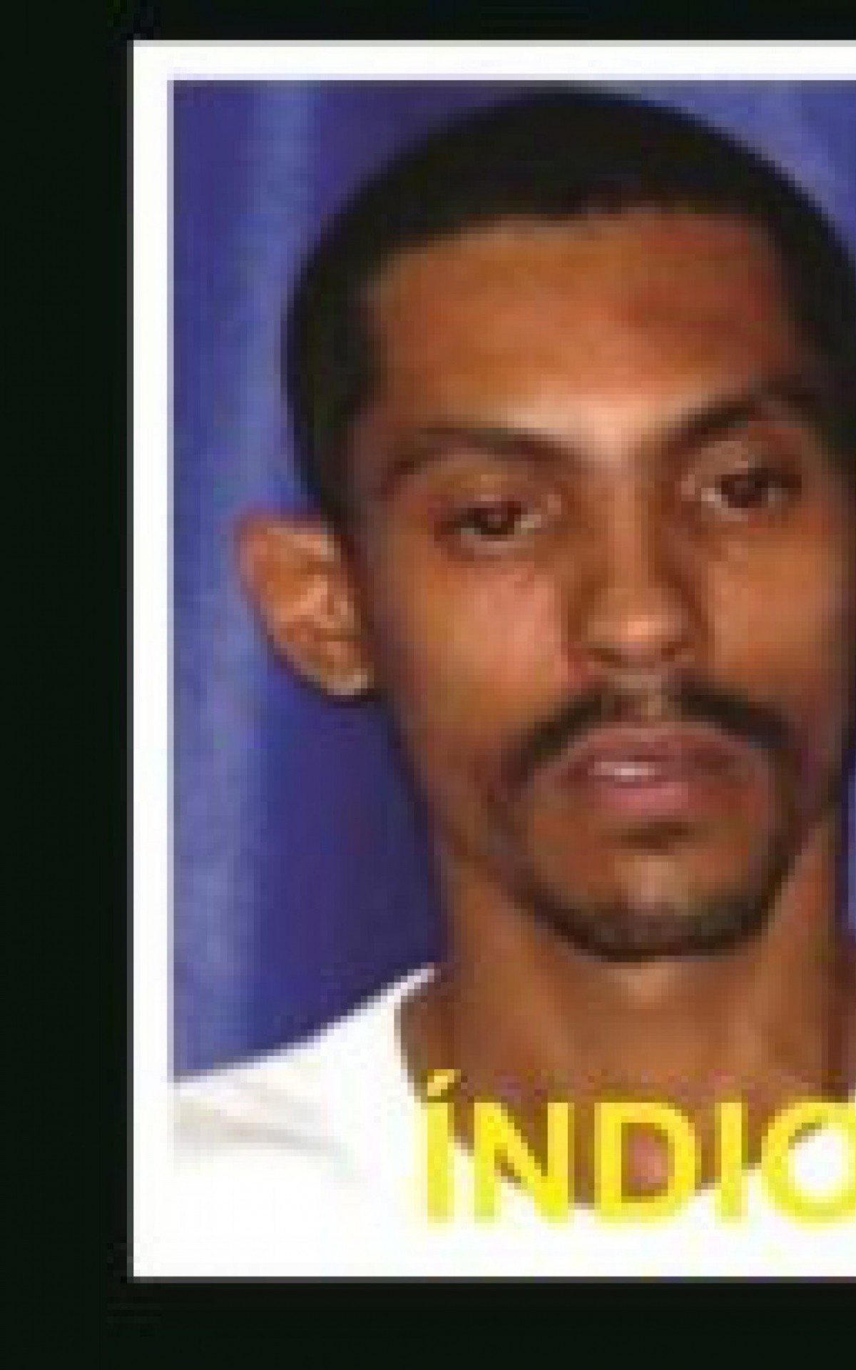 Luiz Augusto Oliveira De Farias, conhecido como &Iacute;ndio, um dos l&iacute;deres do tr&aacute;fico de drogas do Jacarezinho