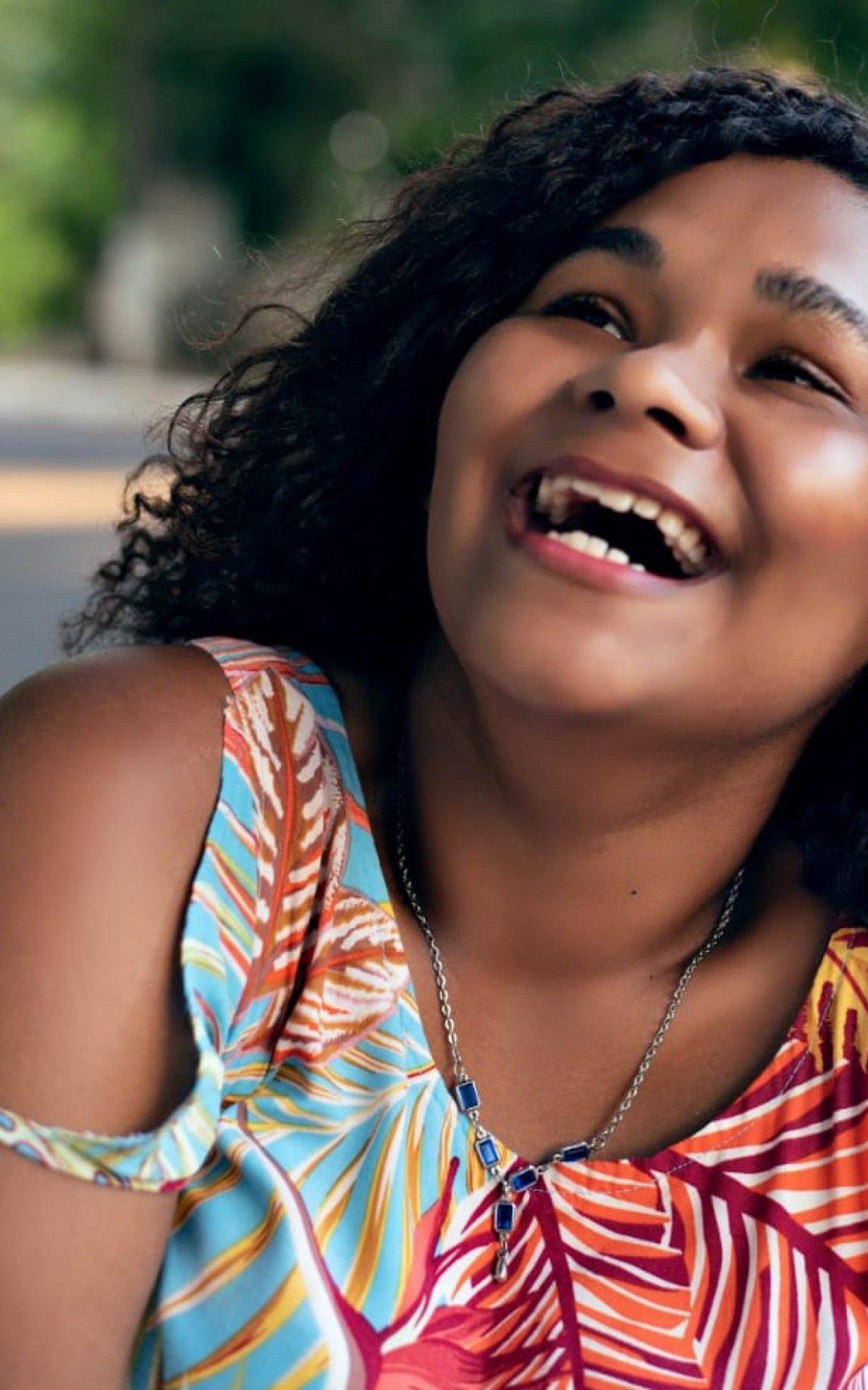 A adolescente Beatriz Pimenta foi encontrada na madrugada deste domingo ao lado de um mercado, em Benfica, na Zona Central do Rio   