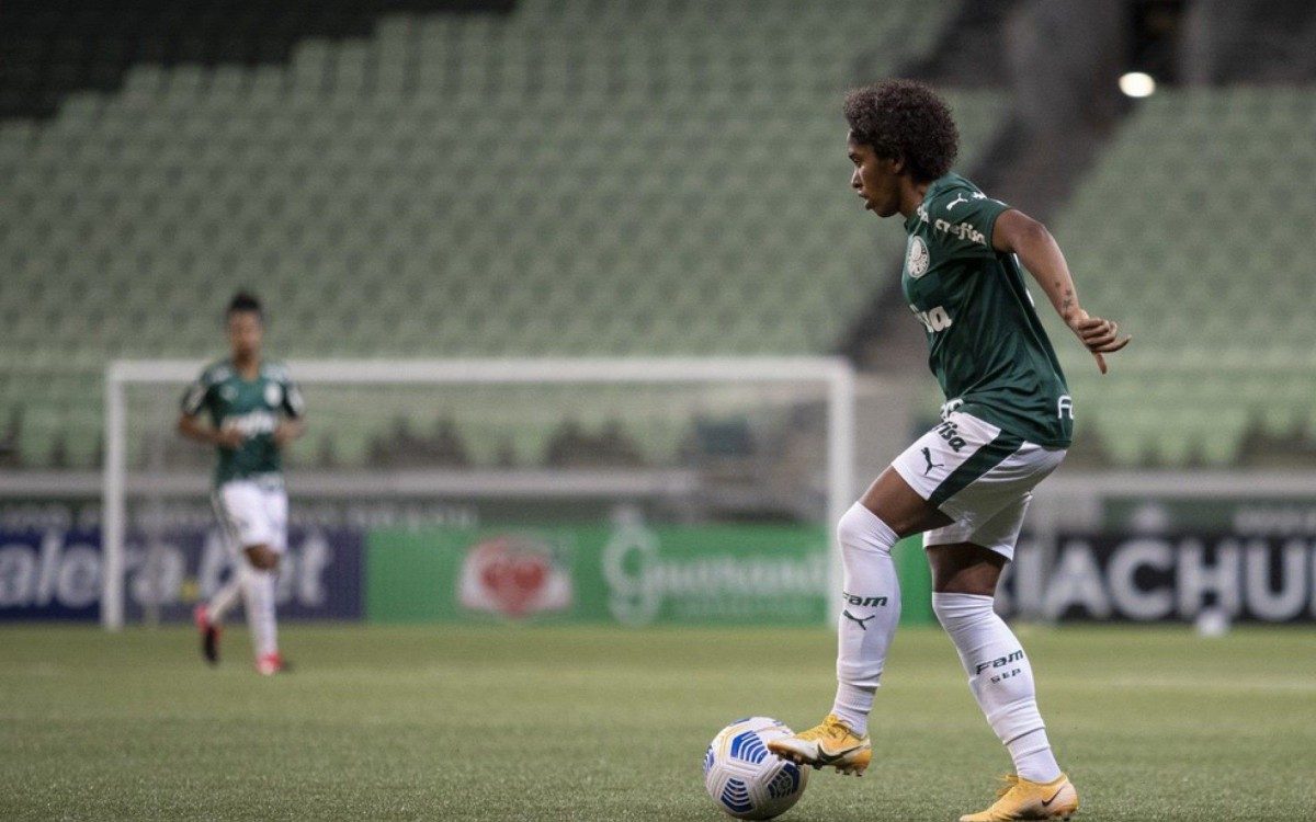 Atacante Chú, do Palmeiras