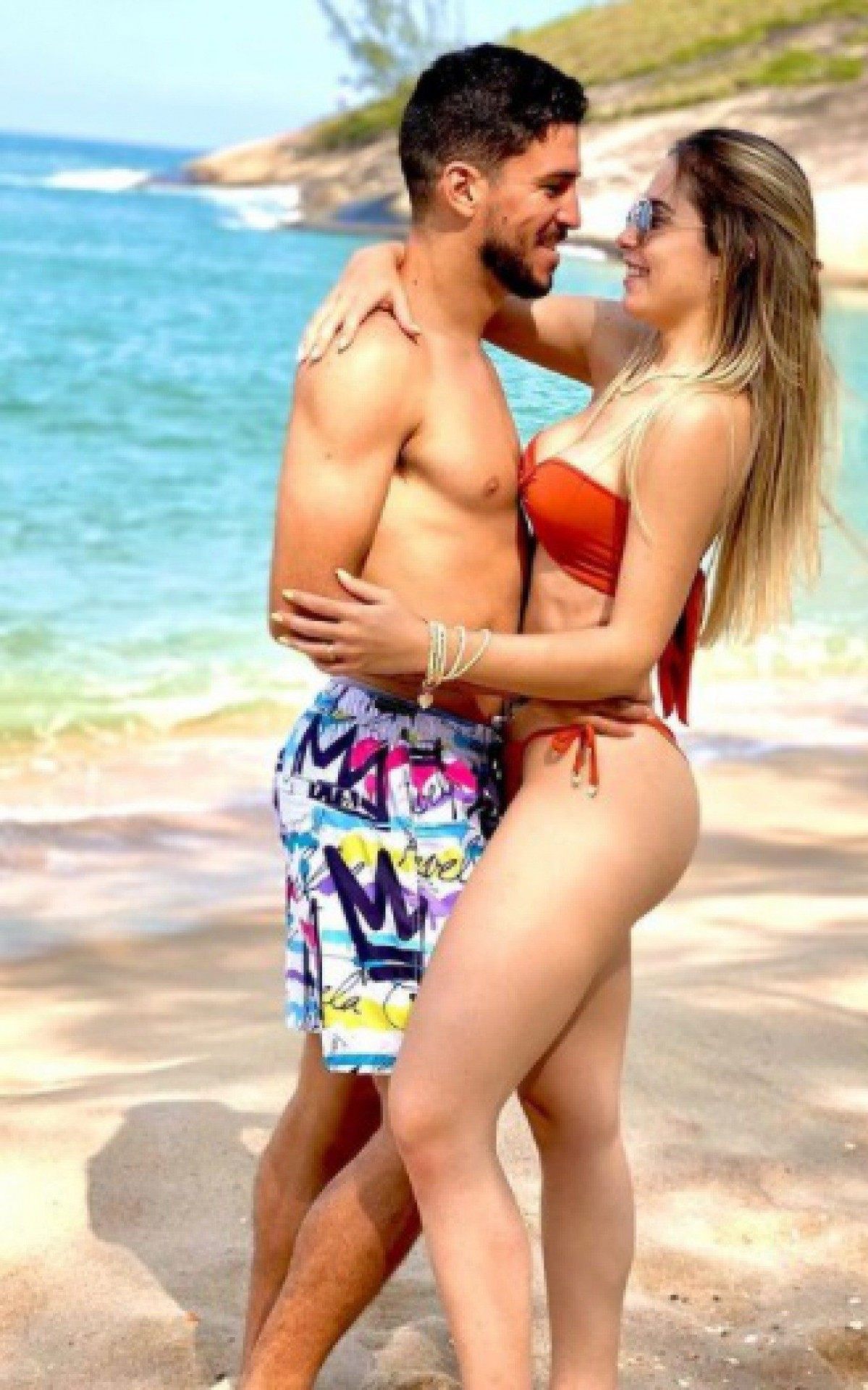 Gabriela Lemes &eacute; esposa de Marcinho