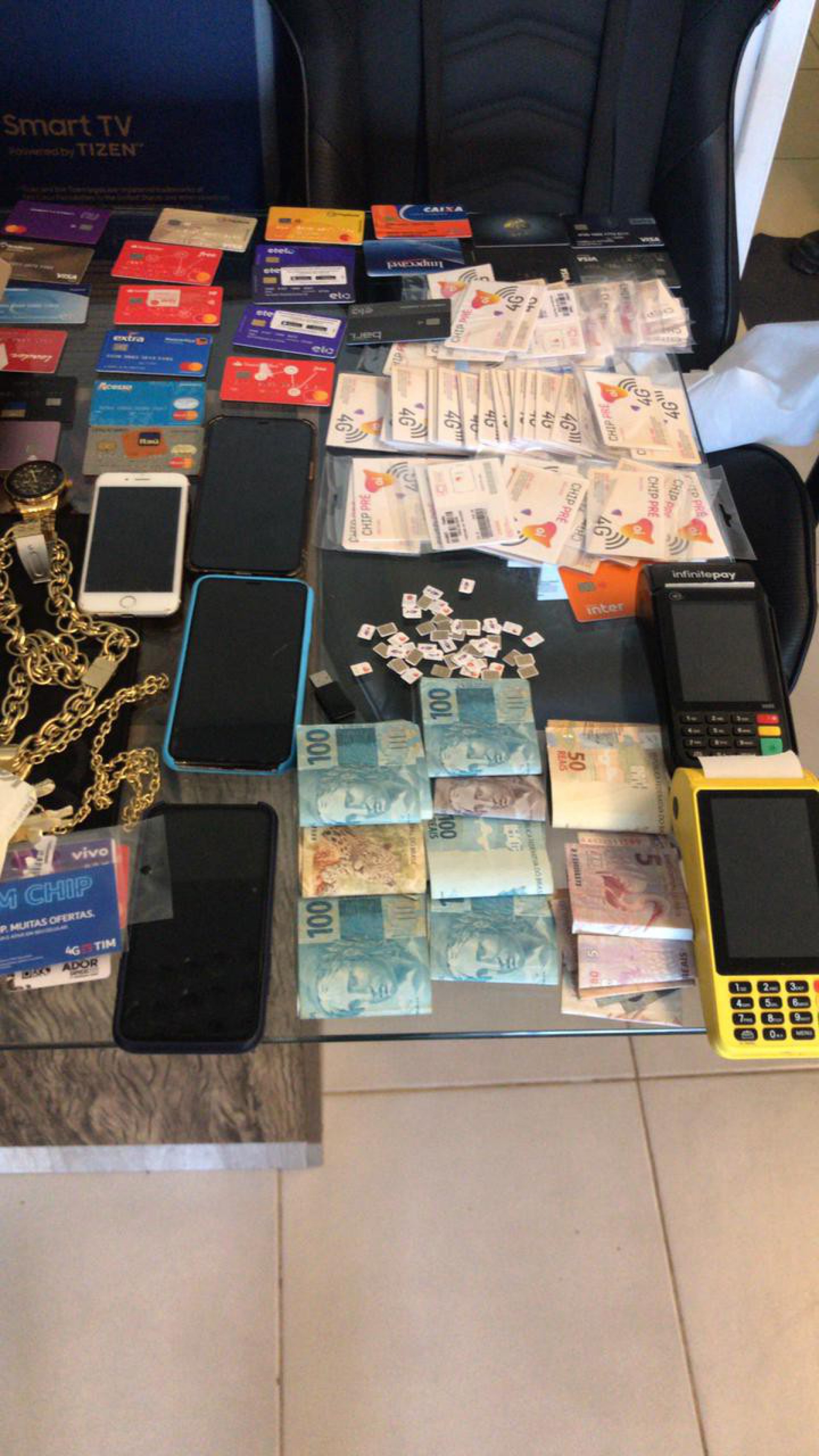 Polícia e MPRJ fazem operação contra esquema de fraudes em cartões de crédito - Divulgação