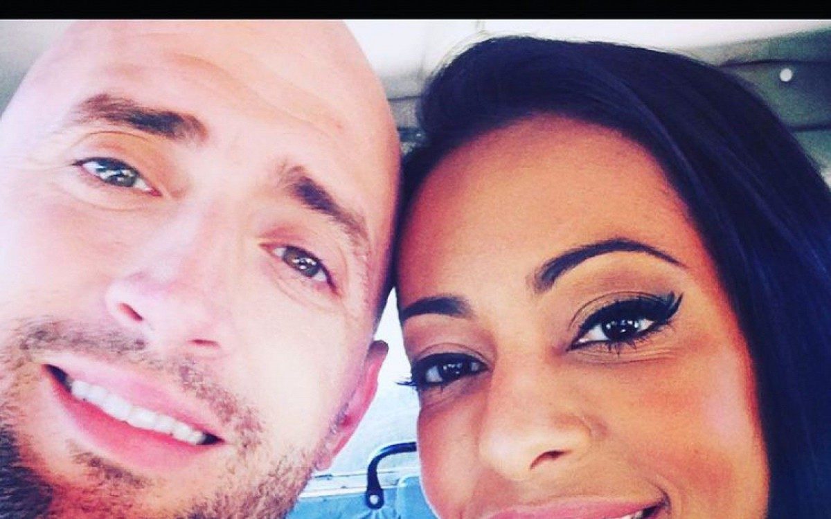 Paulo Gustavo e Samantha Schmütz