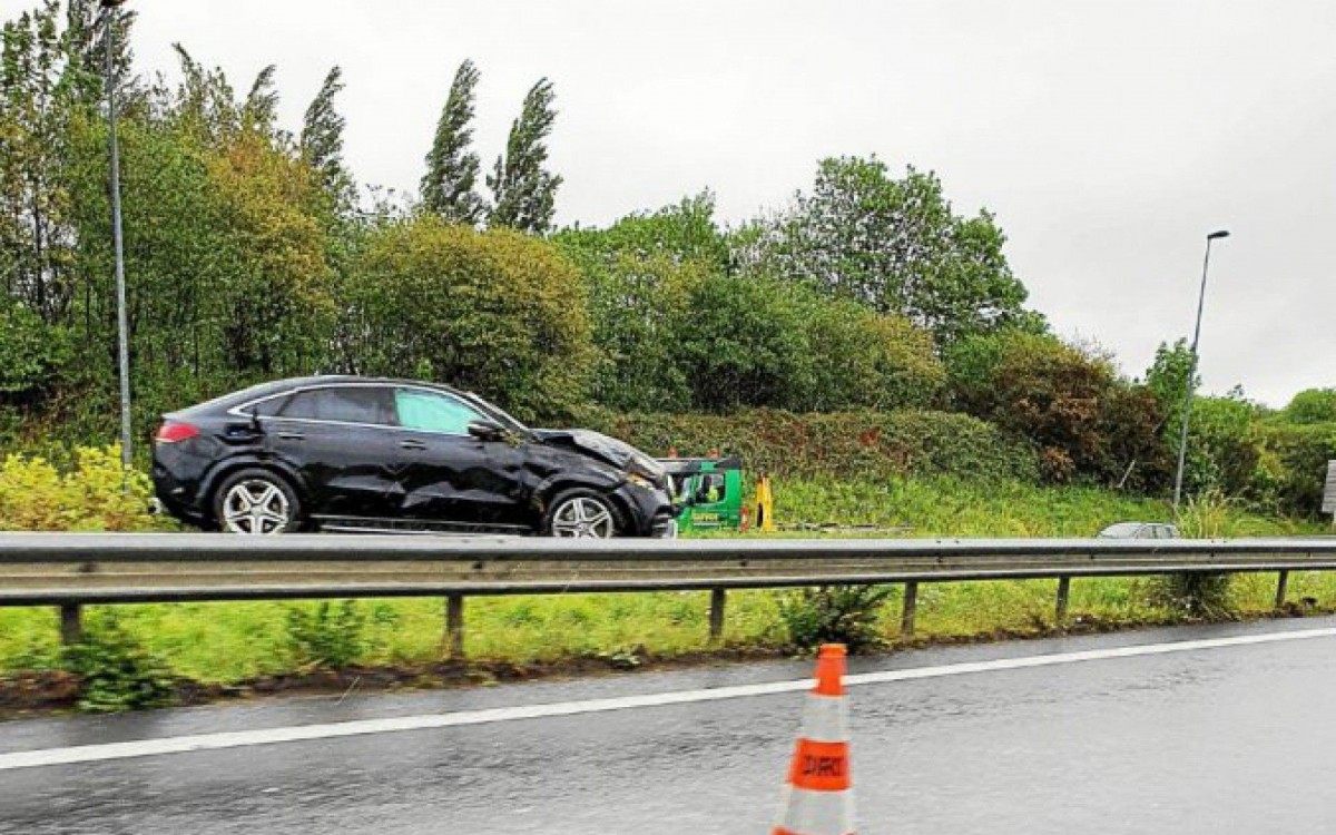 Carro de Jean Lucas capotou em rodovia na Fran&ccedil;a