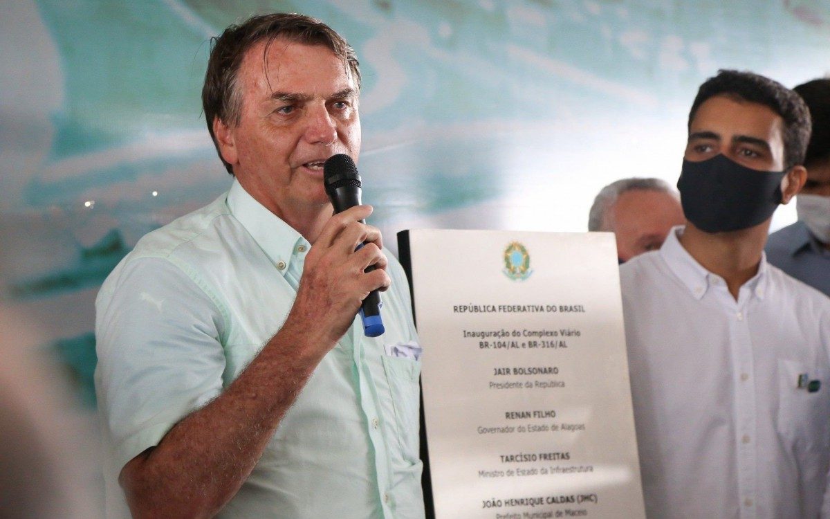 (Macei&oacute; - AL, 13/05/2021) Palavras do Presidente da Rep&uacute;blica Jair Bolsonaro.