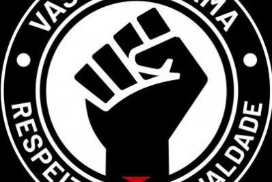 Pioneiro, Vasco pede reflexão no Dia da Abolição da Escravatura no Brasil