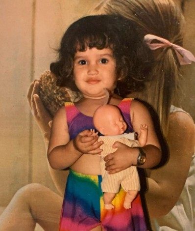 Juliette criança - Reprodução