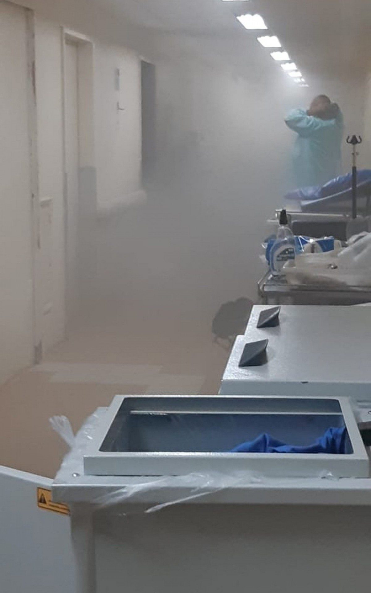 Incêndio atinge Hospital Federal de Ipanema - Reprodução 