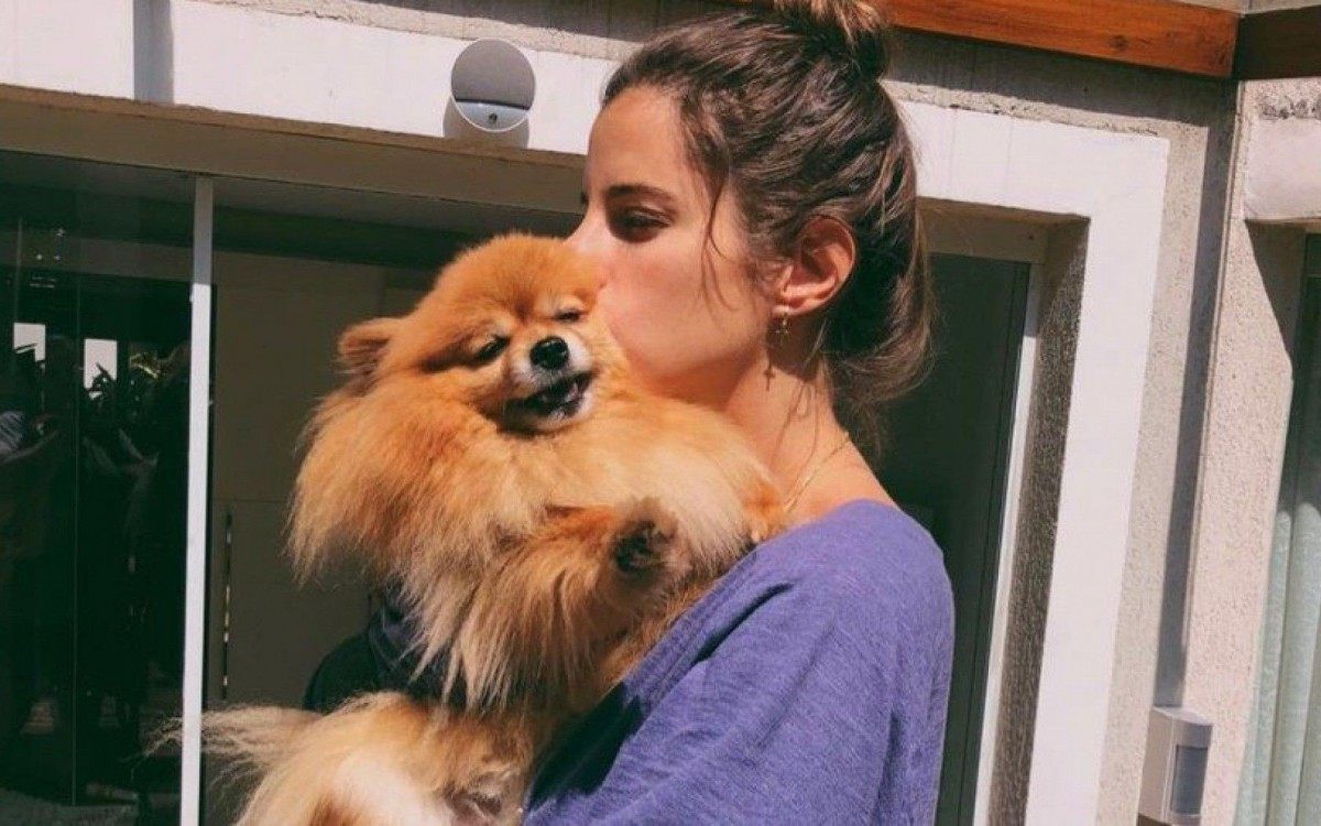 Shantal Verdelho emociona ao se despedir de c&atilde;ozinho falecido