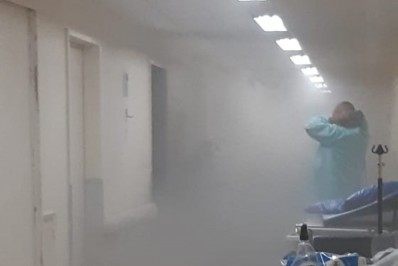 Incêndio atinge Hospital Federal de Ipanema 