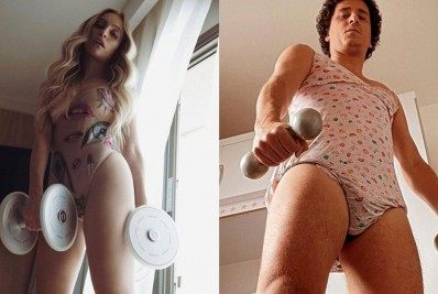 Rafael Portugal 'se veste' de Carla Diaz e diverte seguidores