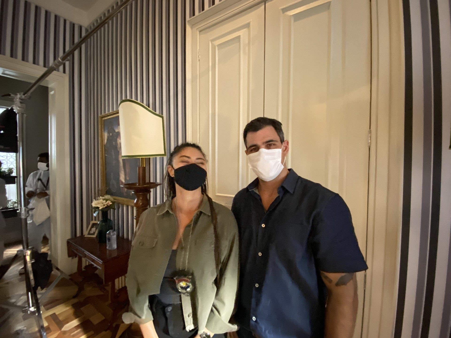  Ana Flávia Cavalcanti e Juliano Cazarré - Divulgação