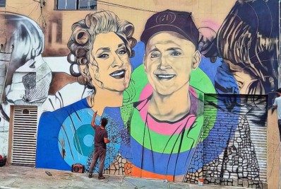 Paulo Gustavo é eternizado com mural em sua homenagem em São Paulo