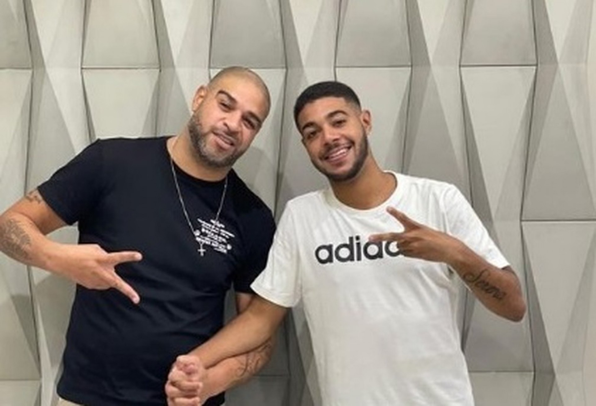 Thiago Ribeiro é irmão de Adriano Imperador - Reprodução