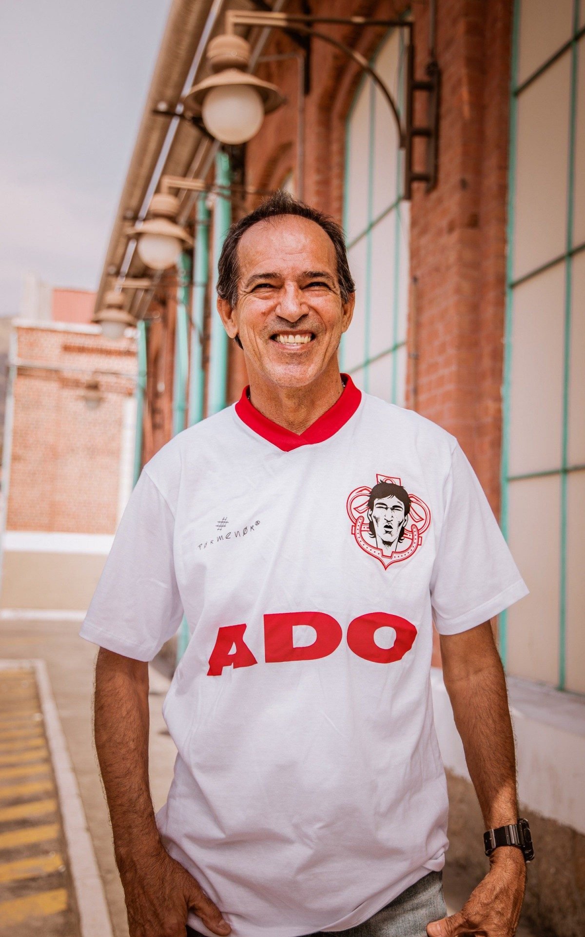 Ídolo do Bangu, Ado agora tem camisa em sua homenagem - Divulgação/Pepe Rodrigues