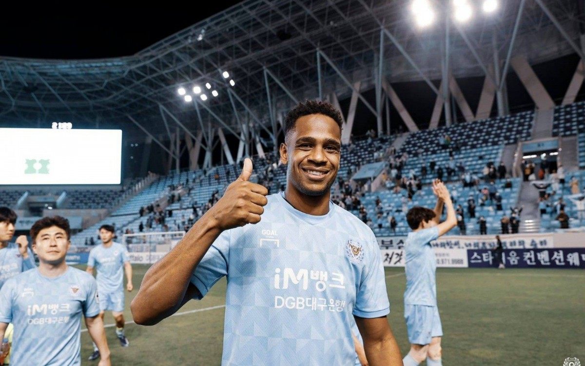 Edgar &eacute; um dos principais jogadores do Daegu