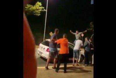 Equipe de reportagem da Record TV é agredida em Joinville