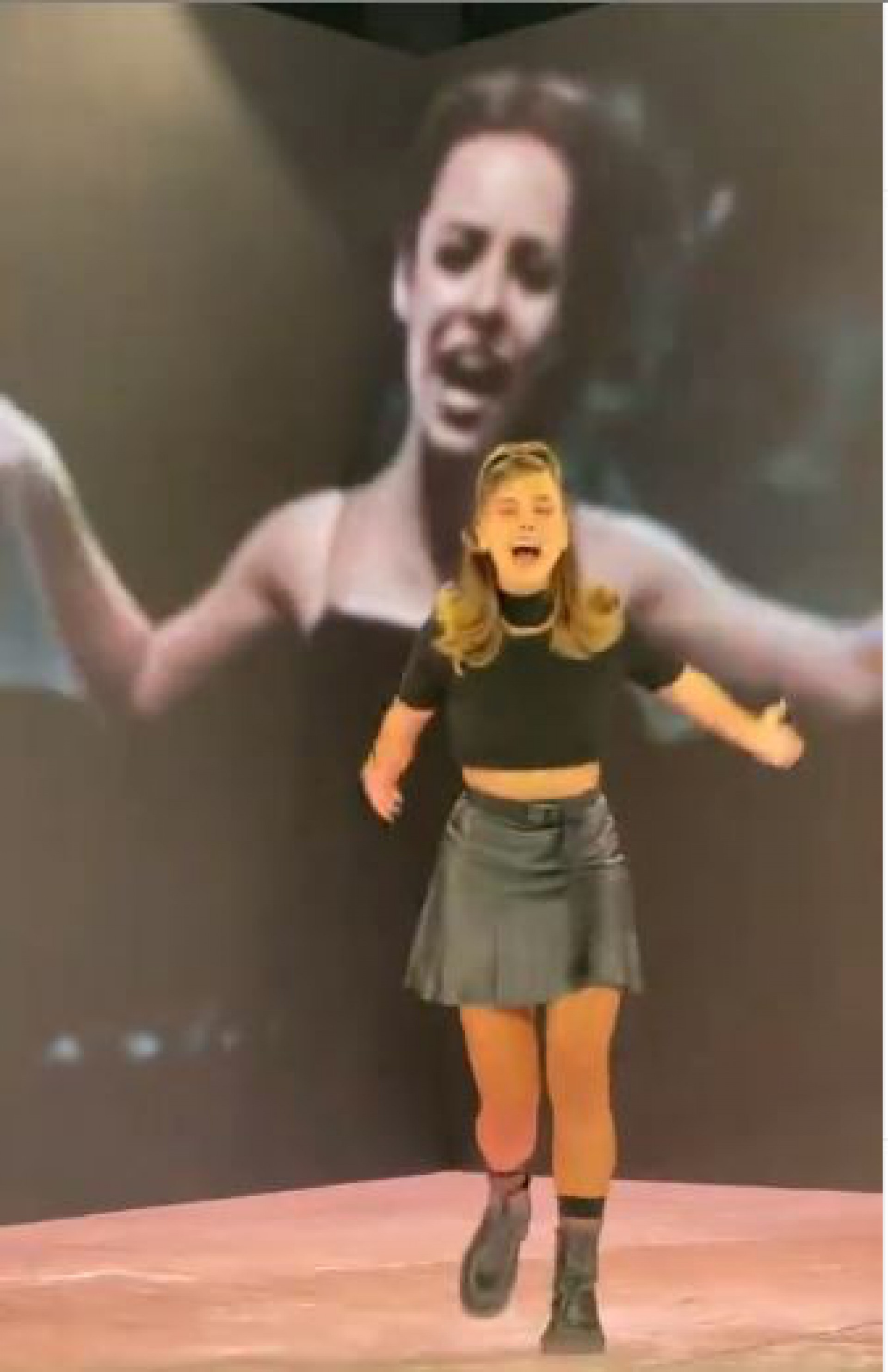 Giovanna Lancellotti interpreta Sandy - Reprodução