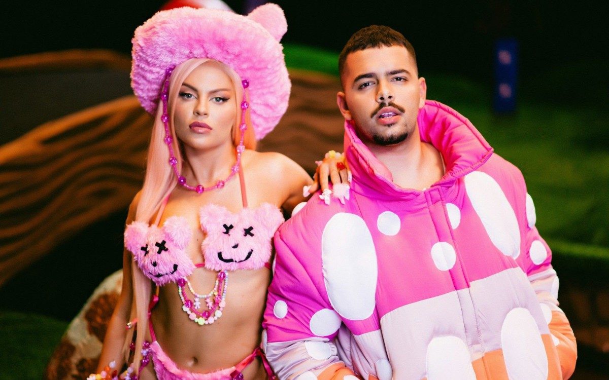 Cenas de 'Atenção', clipe de Pedro Sampaio e Luísa Sonza