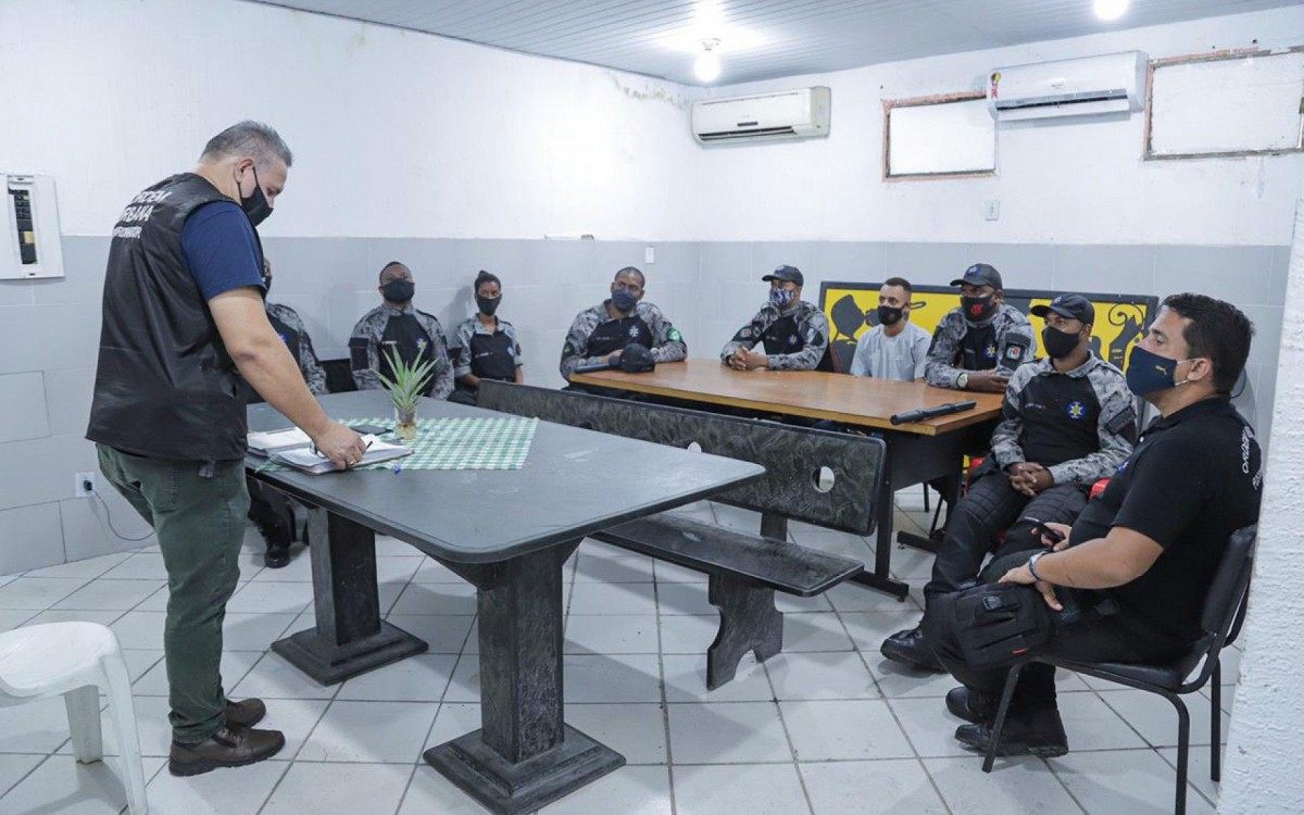 Novos agentes de Ordem Urbana passam por treinamento em Meriti