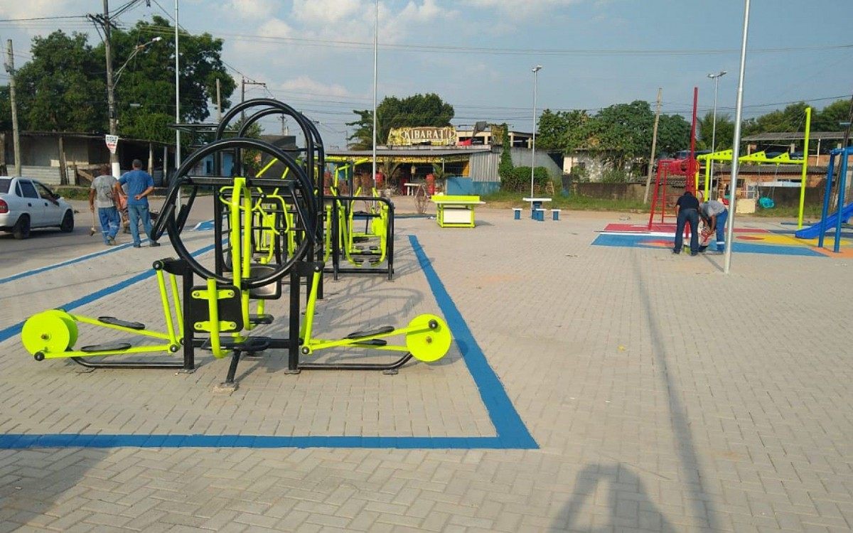 Prefeitura de Duque de Caxias constr&oacute;i e revitaliza espa&ccedil;os p&uacute;blicos de lazer nos distritos