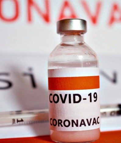 Nesta terá-feira o município recebeu 3.320 doses da vacina Coronavac