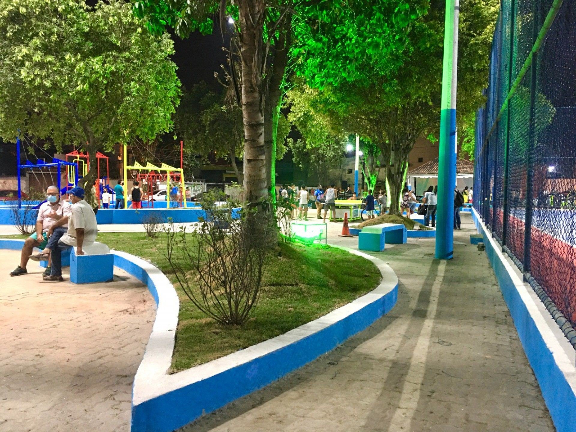 Prefeitura de Duque de Caxias constrói e revitaliza espaços públicos de lazer nos distritos - Divulgação