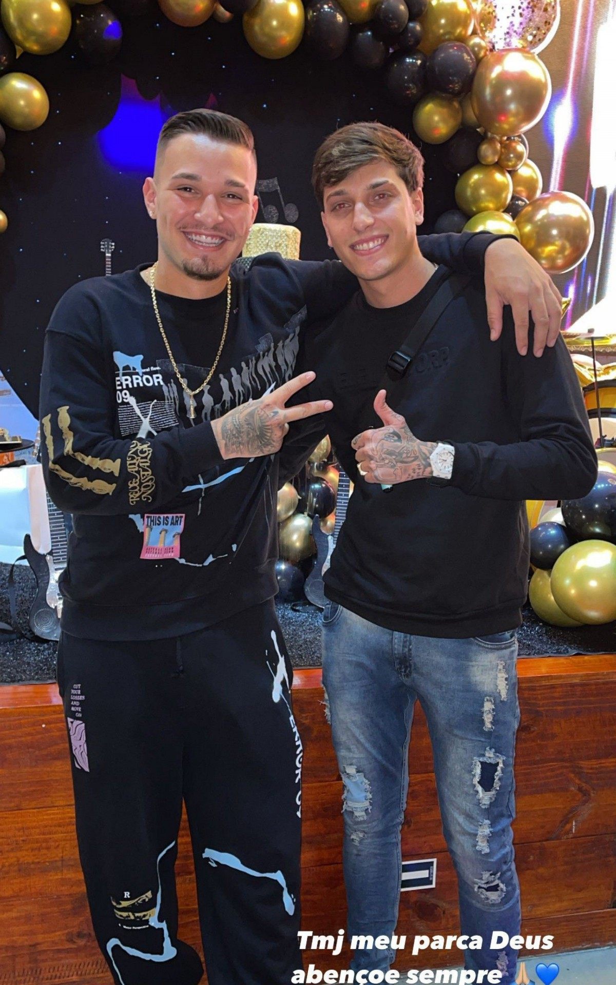 MC Gui faz festa para comemorar seus 23 anos em plena pandemia