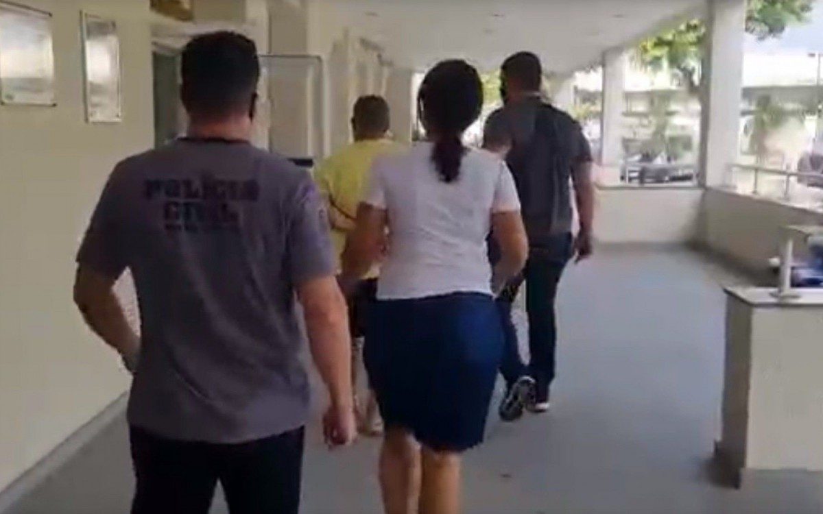 O casal Gisele e Everson foi preso nesta quinta-feira em Belford Roxo